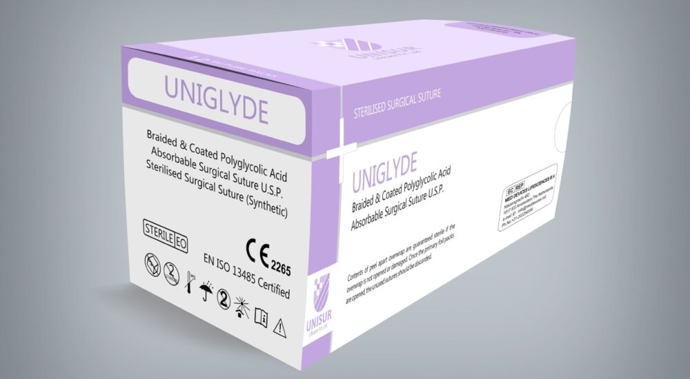 Polyglycolic Acid Suture (UNIGLYDE) - Universal Sutures